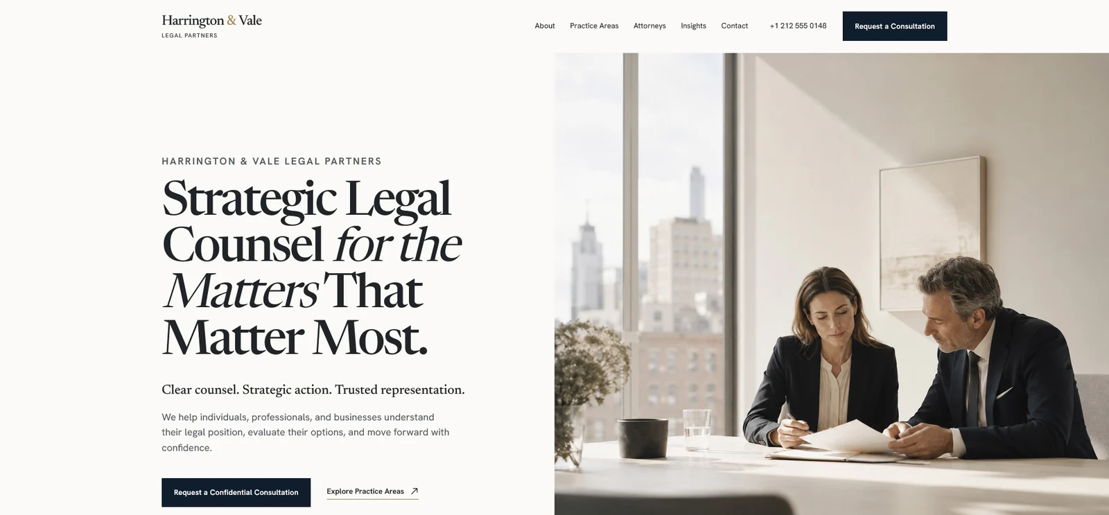 Home Page – Law Firm