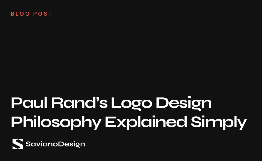 Paul Rand’s Logo Design Philosophy Explained Simply