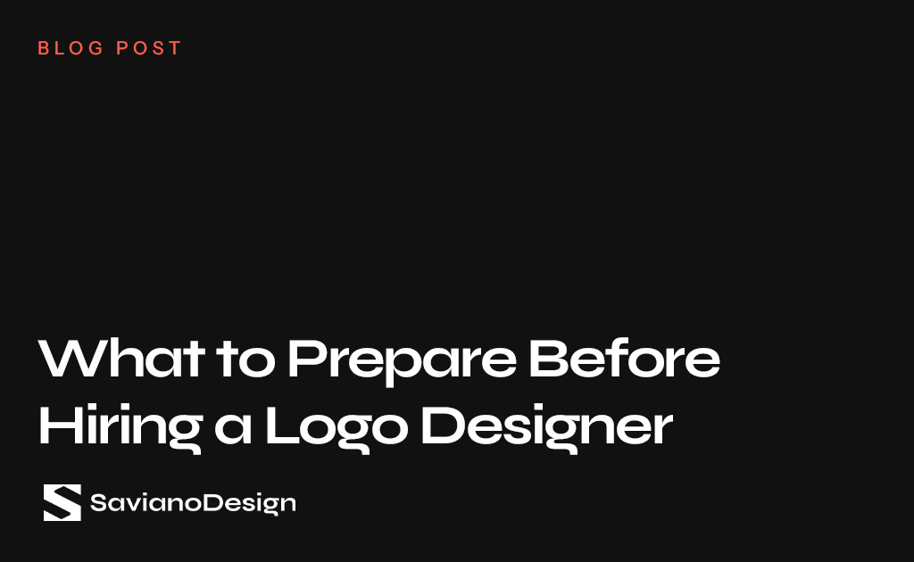 What to Prepare Before Hiring a Logo Designer
