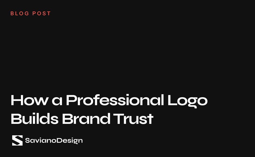 How a Professional Logo Builds Brand Trust