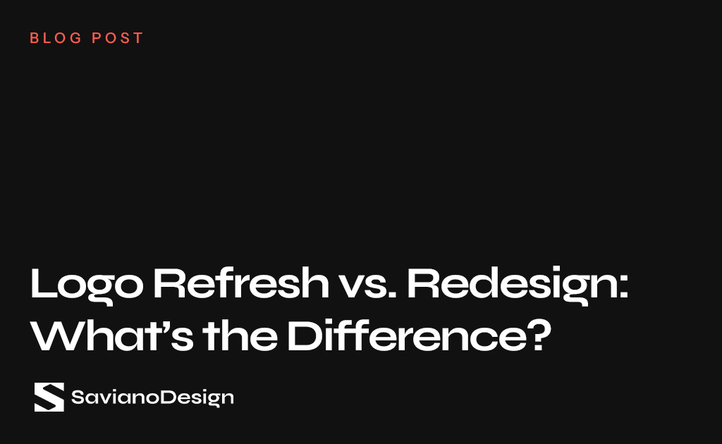 Logo Refresh vs. Redesign: What’s the Difference?